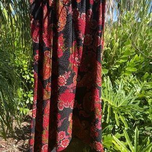 Cold water Creek maxi hi low skirt.